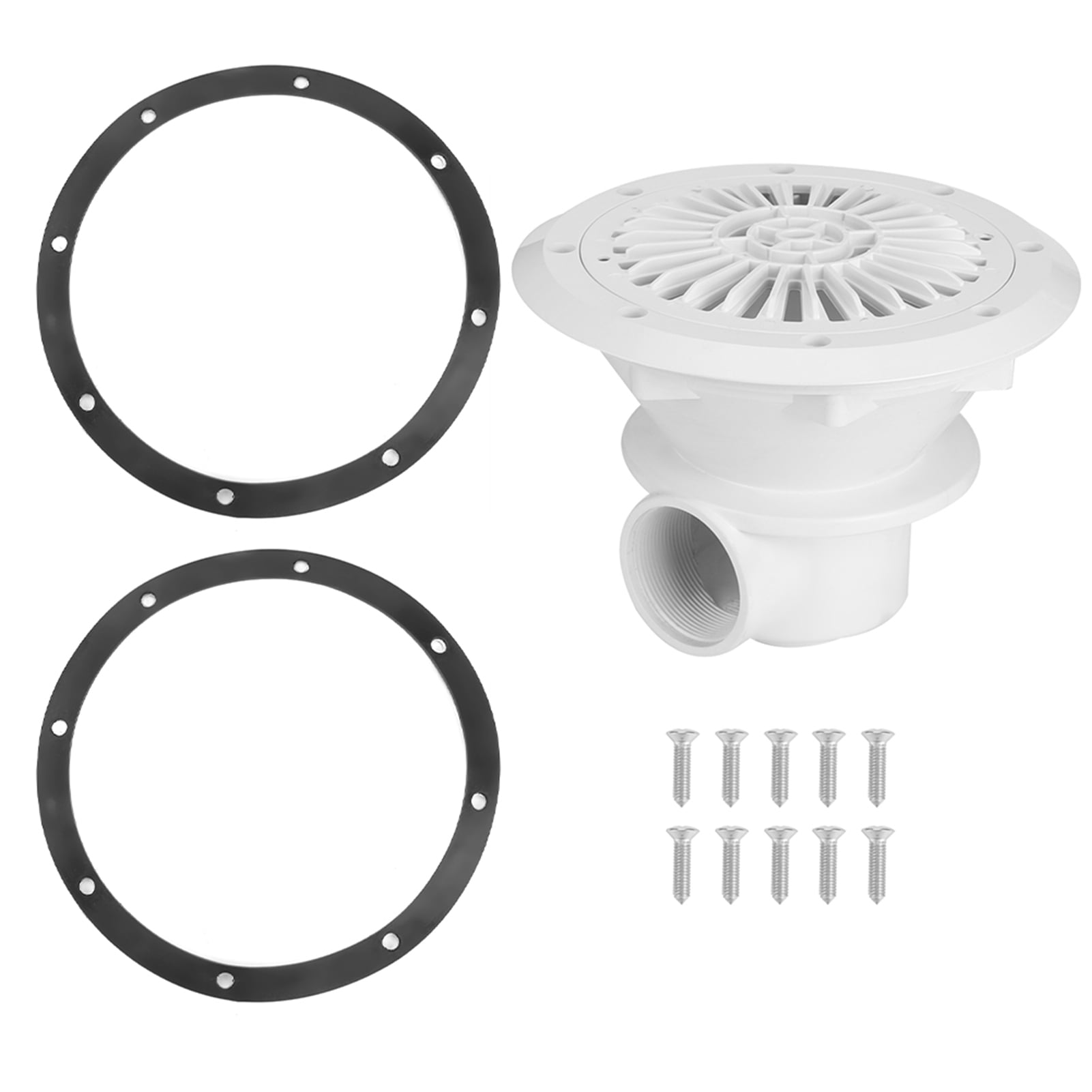 Floor Drain Cover, Pool Drain Cover, Plastic 9.1in Diameter Main Drain