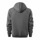 thumbnail image 5 of pstuiky Camisas de manga larga abrigadas para hombre, Chaqueta tipo cárdigan con capucha y cremallera de manga larga de color liso para hombre top de hombre xl, 5 of 5