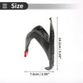 thumbnail image 4 of Unique Bargains Bike Bottle Cup Holder Cage Rack Lightweight Durable Plastic Bicycle Drinks Holder for MTB Road Mountain Bike Outdoor Cycling Black Carbon Fiber, 4 of 7