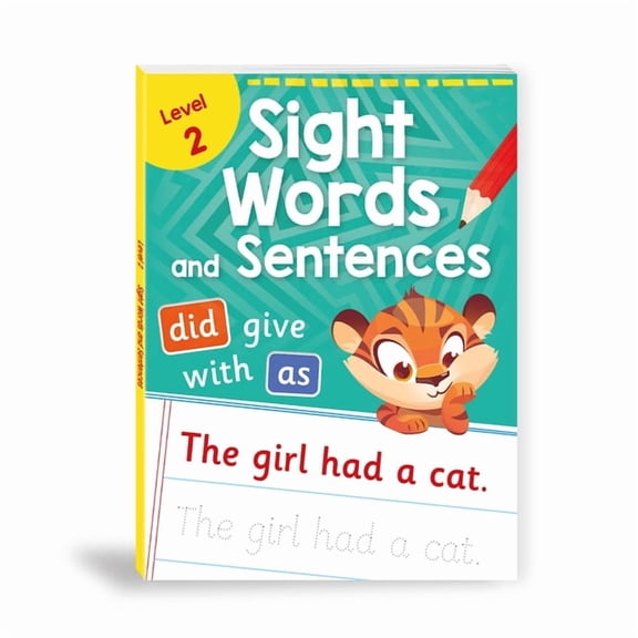 Sight Words and Sentences (Level 2): First Practice Workbook of Most Common Sight Words for Preschool Kids, Toddlers wit, (Paperback)