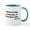 White/Blue Inside, variant on CafePress - Pierre Bourdieu Quote Sociology Mugs - 11 oz Ceramic Mug - Novelty Coffee Tea Cup