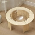 thumbnail image 3 of Wooden Cat Bed, Detachable Excellent Breathability Easy Assembly  Cat Bed Entertainment  Exercise Modern Design  Cat Bed for Four Seasons, 3 of 8