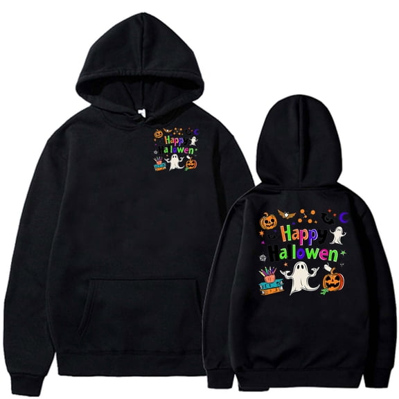 Halloween Hoodie for Women Sweatshirt with Pockets Long Sleeve Fashion Casual Hooded Sweatshirt Tops