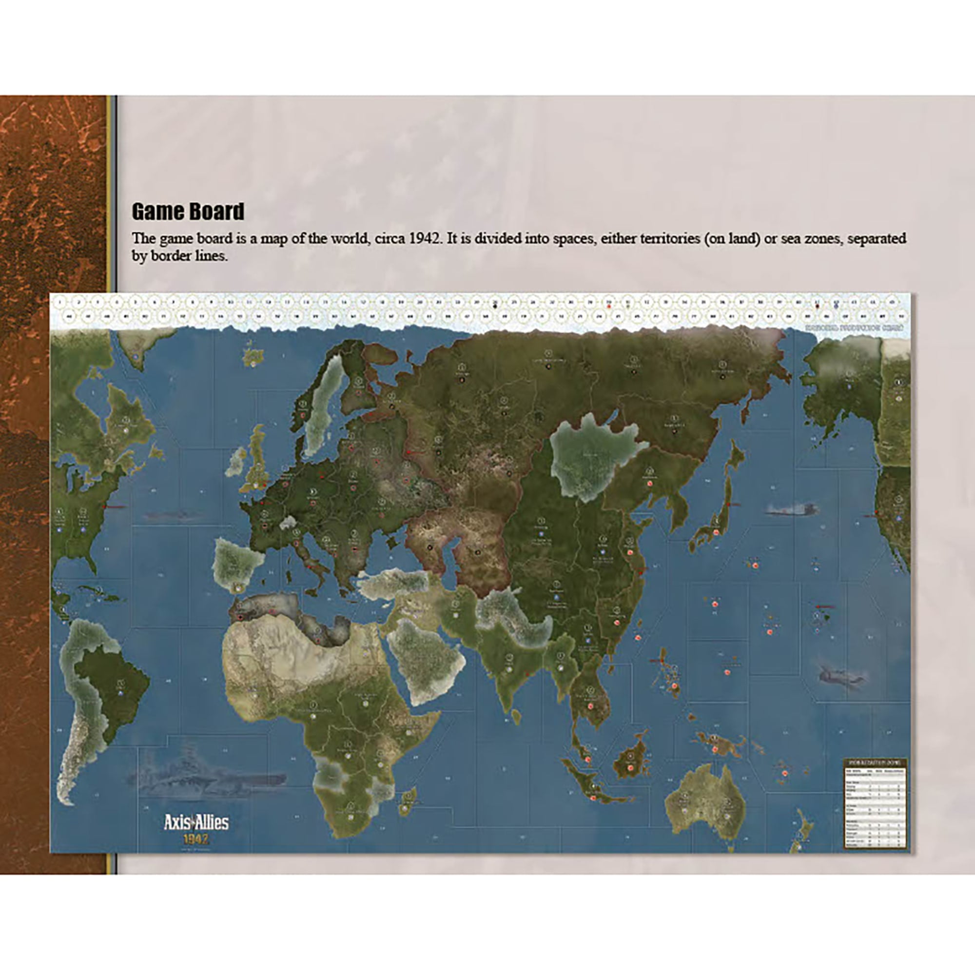 Axis & Allies: 1942 Second Edition - WWII War Miniatures Strategy Board Game, Renegade, Ages 12+, 2-5 Players, 3-4 Hrs