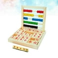 thumbnail image 5 of LOVEVER Wooden Early Childhood Education Toys Number Learning Cognitive Building Blocks Counting Frame Calculation Math Arithmetic, 5 of 5