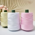 thumbnail image 3 of suxuMhao Thick Yarn,1 Roll - Polyester Material, Soft & Warm, Ideal for Hats, Slippers, Dolls, Home Decor, Perfect for Knitting & Crocheting, Premium Thick Yarn for All Projects​,pink, 3 of 4