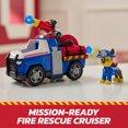 thumbnail image 2 of PAW Patrol Fire Rescue: Chase Rescue Fire Cruiser with Figure, Launcher & Accessories for Kids 3+, 2 of 5