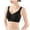 Z01-Black, variant on Large Size Bra for Women Non Underwire Comfort Seamless Front Closure Bras Push up Everyday Lingerie (Black, 44G)