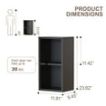 thumbnail image 3 of YQ JENMW 2-Tier Storage Shelf,Compact Space-Saving Organizer for Living Room,Bedroom,Kitchen,Office, 3 of 7
