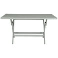 thumbnail image 3 of SAFAVIEH Dilettie Outdoor Patio Rectangular Folding Table, Grey, 3 of 6
