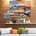 thumbnail image 3 of Cape Town Waterfront at Sunset - Modern Landscape Canvas Art, 3 of 4