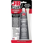 J-B Weld 32327, RTV Silicone, Grey Gasket Maker Industrial Sealant, 3 oz