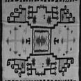 thumbnail image 1 of Ahgly Company Indoor Square Abstract Gray Modern Area Rugs, 7' Square, 1 of 4