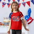 thumbnail image 3 of CCRFTGI 250th Anniversary Usa Shirt for Kids Girls Boys Size 7-8 Independence Day 4th Of July Freedom 250 Anniversary USA Flag Tshirt Happy Summer Tops Festival Tee Tops Vermilion 7-8 Years, 3 of 5