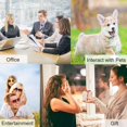 thumbnail image 2 of 8-color recording button, dog button for communication pets training buzzer, 30 seconds recording and playback, nice gift for home learning office - 8-color package, 2 of 5
