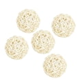thumbnail image 3 of 5 piezas, mimbre y ratán, 7 cm, suministros para manualidades infantiles, educativos blanco, 3 of 5