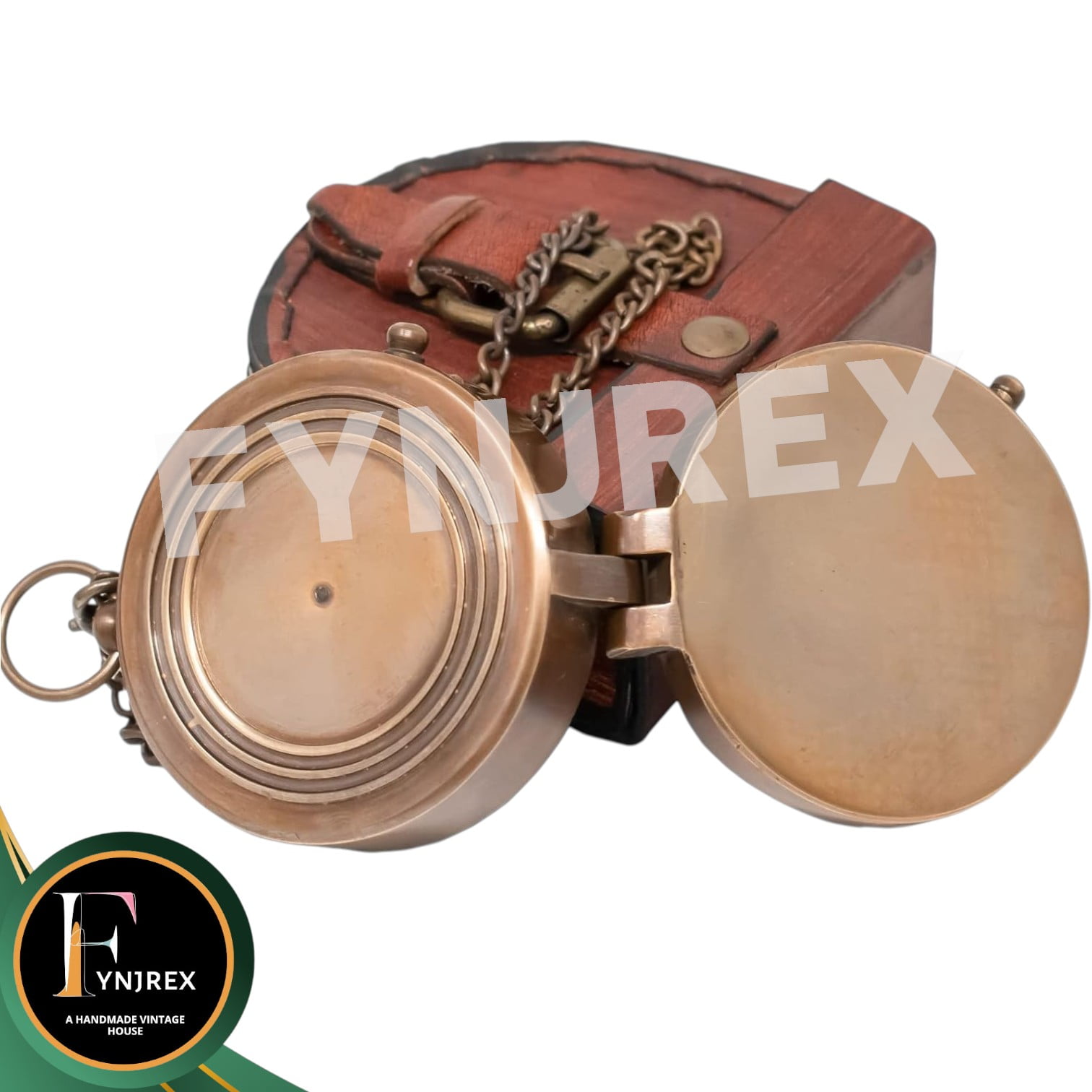 Engraved Antique Brass Compass with Leather Case – Jeremiah 29:11 Bible Verse “For I Know the Plans” Religious Gift for Son, Dad, or Loved Ones, Inspirational Christian Keepsake