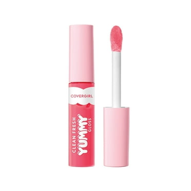 Clean Fresh Yummy Gloss – Sheer Lip Gloss with Natural Scents and Vegan Formula - Glamingo Pink: The Perfect Pout Enhancer!