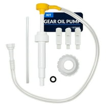 Five Oceans Gear Oil Pump for Standard Quart Bottles and Gallon Bottles, 8cc Per Pump Stroke - Includes 3/8-Inch, 8mm and 10mm Adapters, Fits Most Marine Boat Outboard and Sterndrives Motors - FO4770