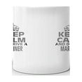 thumbnail image 3 of MERCURY MARINER Keep Calm and DriveCoffee Tea Ceramic Mug Office Work Cup Gift 11 oz, 3 of 3