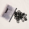thumbnail image 1 of FcBaudy Lot de 100 Élastiques à Cheveux pour Femmes Élastiques à Cheveux Filles Élastiques à Cheveux Queue de Cheval Élastiques pour Cadeaux de Noël Bébé Enfants Filles Épingle à Cheveux, 1 of 2