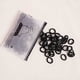 thumbnail image 1 of Paquete de 100 coleteros para mujer, coleteros para niña, coleteros de goma, bandas elásticas para el cabello para regalos de Navidad, horquillas para bebés y niñas., 1 of 2