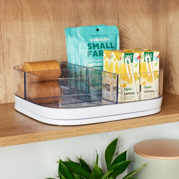 YouCopia® MagicTrack™ Turntable with Bins