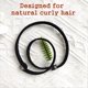 thumbnail image 4 of 10 Lazos Elásticos para el Cabello Grueso, Rizado Natural y Trenza, Cuerda Conectable, Diadema Ajustable, 4 of 8
