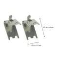 thumbnail image 2 of unbranded 25Ud Soportes De Estante Para Refrigerador Y Congelador Sin Necesidad De Perforar, 2 of 8