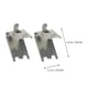 thumbnail image 2 of BESTYASH 25Ud Sujetadores Para Estantes De Inoxidable Para Refrigerador Y Congelador Fáciles De Usar, 2 of 8