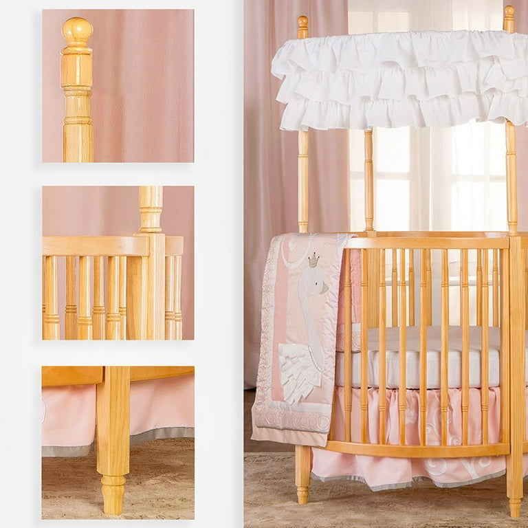 Sophia posh circular crib hot sale bedding