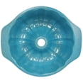 thumbnail image 3 of casaWare Fluted Cake Pan 9.5-inch (12-Cup) Ceramic Coated NonStick (Blue Granite), 3 of 4