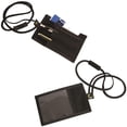 thumbnail image 1 of Debco P3597 Back Zippered Money Pouch Identification Holder - Black, 1 of 1