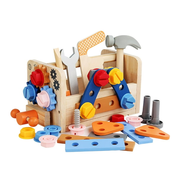 Boîte à outils pour enfants - Boîte à outils de jeu - Ensemble d