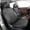 Black, variant on EKR Custom Fit Forester Seat Covers for Subaru Forester 2025 Base(Rear row split without Armrest) Waterproof Full Set Faux Leather (Black/Gray)