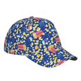 thumbnail image 3 of Daiia Cute Popcorn print Baseball Cap Men Women Golf Dad Hat Adjustable Original Classic Low Profile Hat Unconstructed Plain Cap, 3 of 9