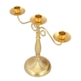 thumbnail image 3 of Candlestick Holders, Classic Nostalgic Bright  Candlestick Ornament  For Dining Table Decoration, 3 of 8