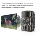 thumbnail image 2 of 16MP 1080P Portable Day/Night Photo and Video Tracking Camera Multifunctional Outdoor Hunting Animal Observation House Surveillance Camera Photo and Video IP66 Waterproof with 38 Infrared LEDs, 2 of 8