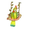 thumbnail image 2 of Estatua colgante de loro, figura de loro, accesorios de jardín en miniatura, artesanías, esculturas decorativas, adornos para el jardín., 2 of 9