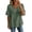 *Army Green, variant on Women's Fringe Trim V-Neck Tunic , Ladies' Layered Ruffle Half Sleeve Blouse , Casual Textured Summer Shirts For Women,Wine,S-2XL