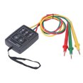 thumbnail image 4 of Compteur de Rotation de Phase, Double Isolation Compteur de Rotation Largement 3 Fils de Test pour Appareil, 4 of 8