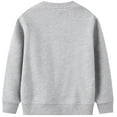 thumbnail image 2 of Boys Sweatshirts Fall Cotton Clothes Gray Dinosaur Crewneck Pullover Size 6 (201), 2 of 5