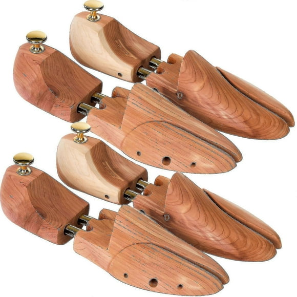 Shoe Tree 1 Pair, Luxurious Cedar Wood -44-45, Brown, Wood (1 Pair) s202412245969
