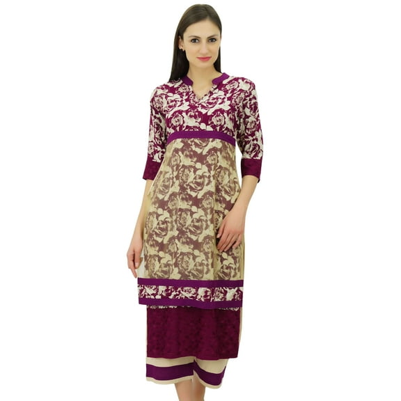 Atasi Straight Designer Kurta With Short Palazzo Pant Salwar Kameez With Dupatta