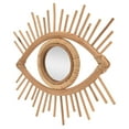 thumbnail image 1 of Decoración Artística, Tejido A Mano Con Forma De Ojo, Amplia Aplicación, Para Colgar En La Pared, Espejo De Cristal Que Ahorra Espacio Para , Dormitorio, Sala De Estar, 1 of 7