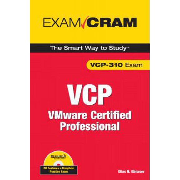 Pre-Owned VCP Exam Cram VMware Certified Professional (Paperback) 0789738058 9780789738059