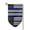 Fillet, variant on Police Thin Blue Line Flag Garden Flag Double Sided Flags with Vivid Color for Yard Lawn Garden Decor 12.5 x18 Inch Fillet