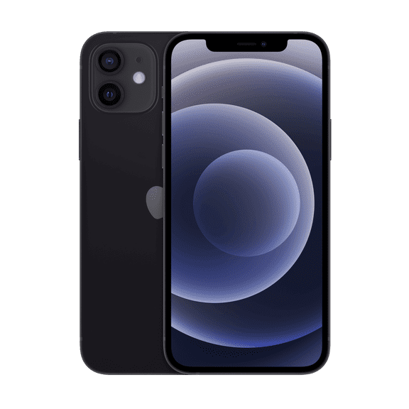 Pre-Owned Restored Apple iPhone 12 128GB GSM/CDMA Fully Unlocked (AT&T+T-Mobile+Verizon+Sprint) - Black ( ished)