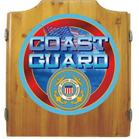 US Coast Guard Cabinet with Darts and Board