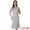 Light Grey, variant on Women's Fishtail Sheath Open Front Shrugs 2pc Lace Dress XS Light Blue